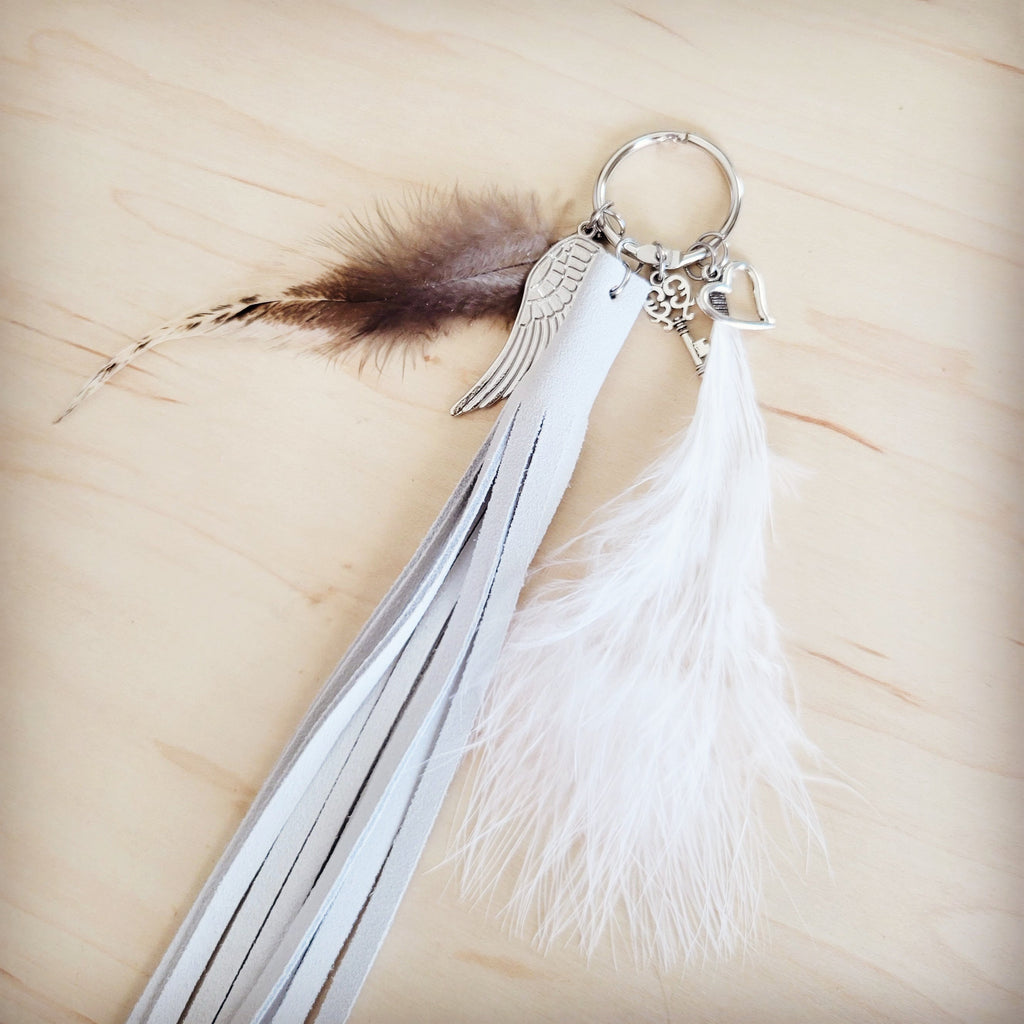 Wedding Boho Western Leather Boot Bling Wing & Heart 500p