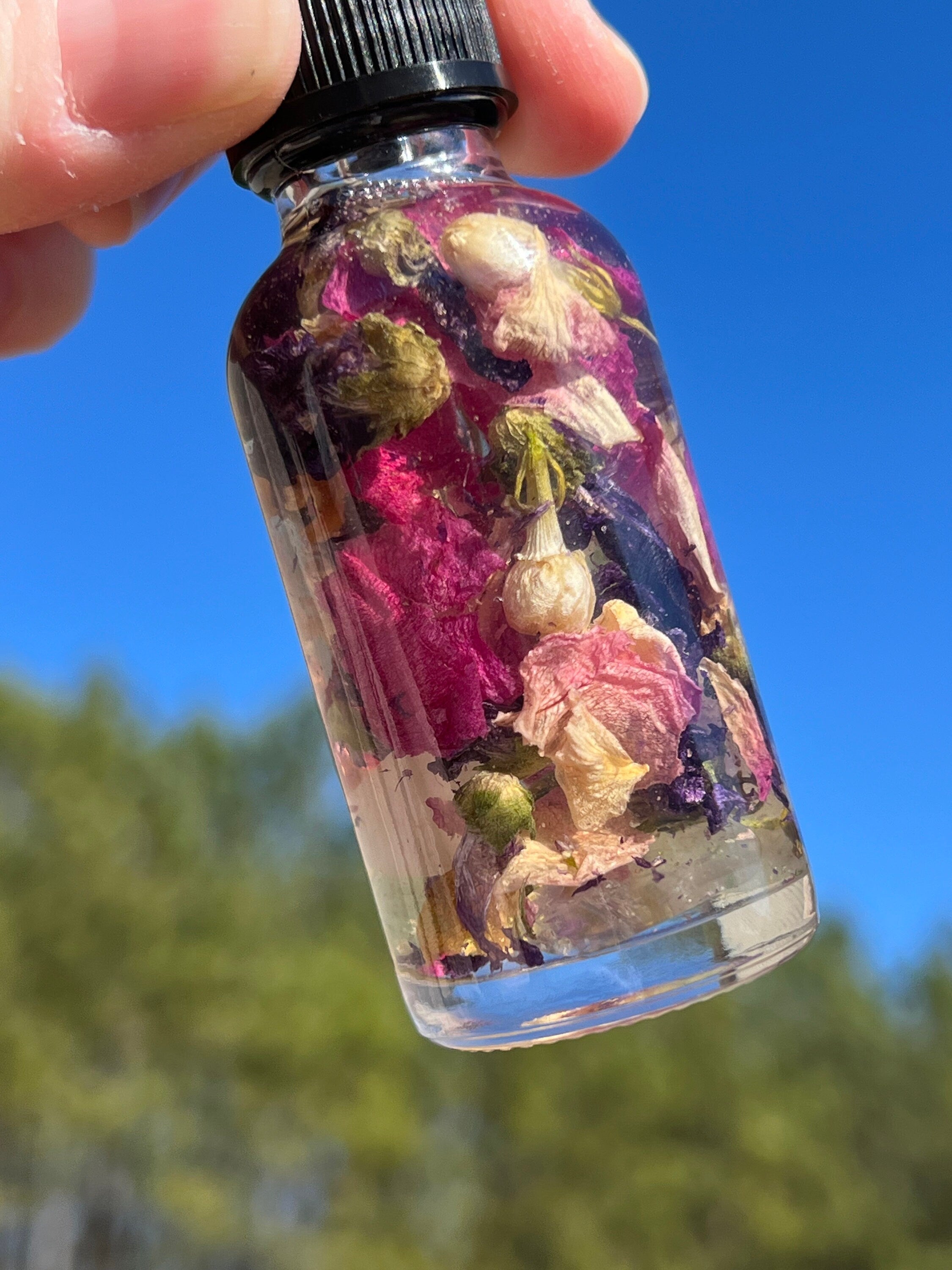 Ostara Ritual Oil | Spring Equinox Offering Body Perfume Sabbat Witchcraft Altar Crystal Infused Spell Magic Intention Devotional Pagan Gift