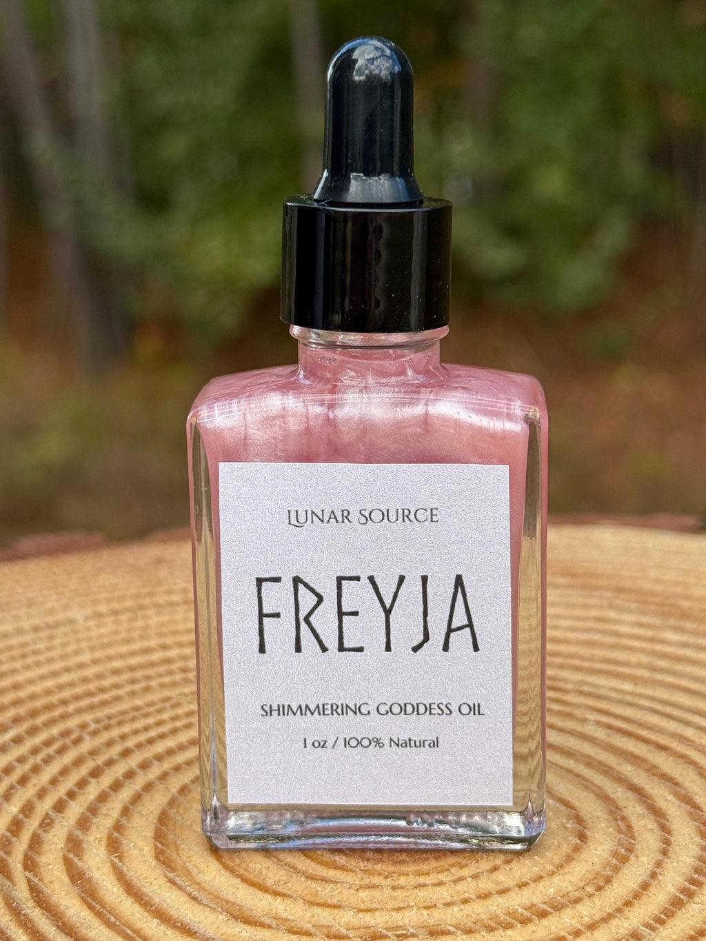 Freya Luxury Shimmering Body Perfume Oil Nordic Goddess of Love Seidr Magic Freyja Witchcraft Altar Ritual Spell Deity Intention Pagan Gift