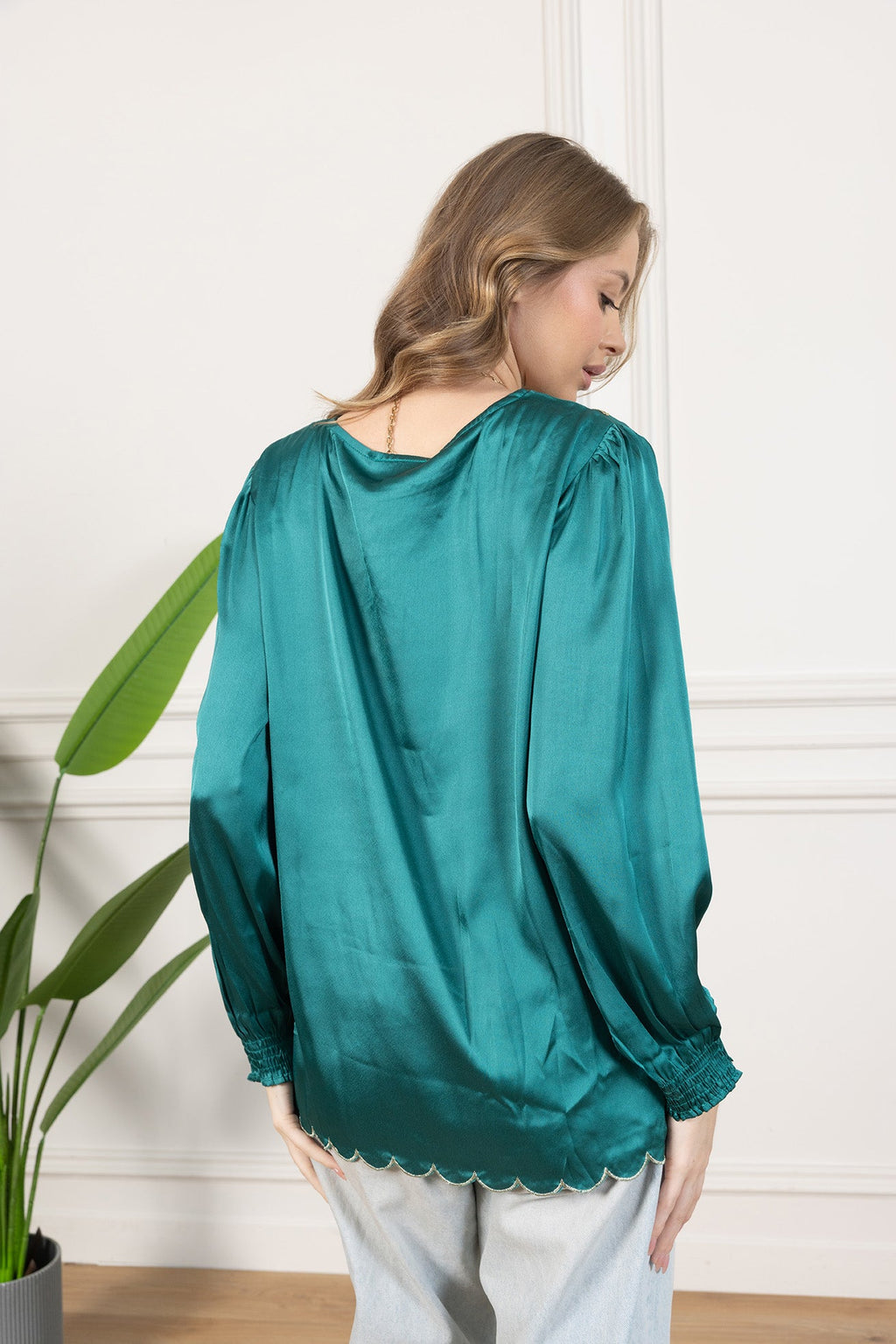 Shooting Stars Scoop Neck Top