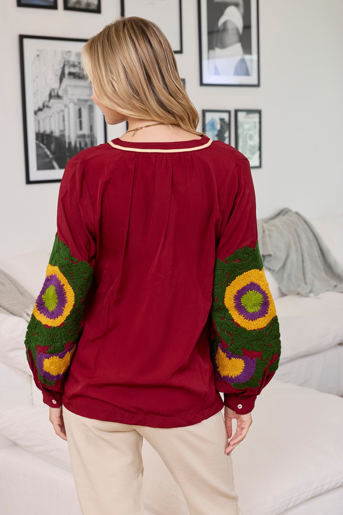 Ada Eve Embroidered Top