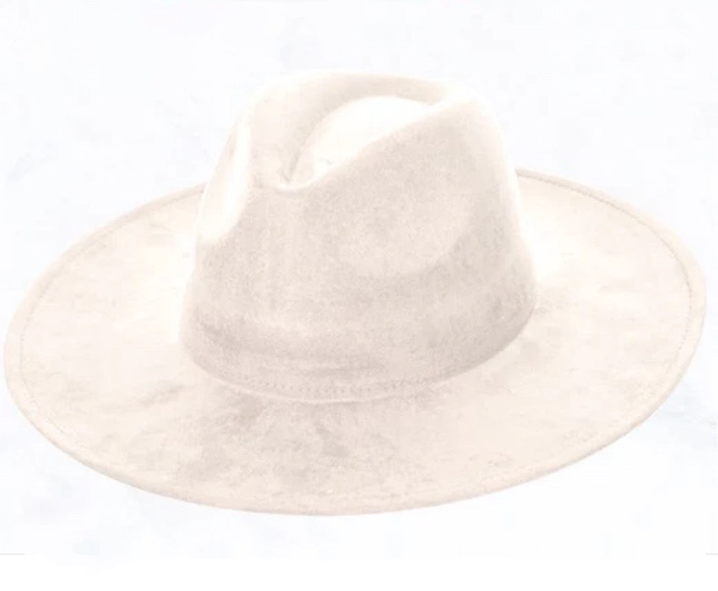 Cognac w/ Turq Slab Leather Band + Choice of Boho Hat 985r