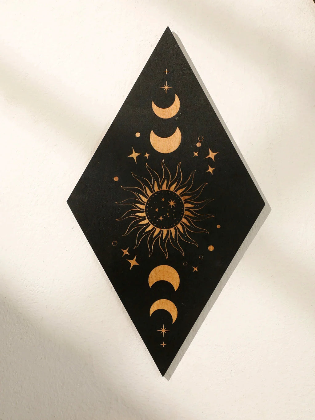 Wood Witchy Wall Plaques
