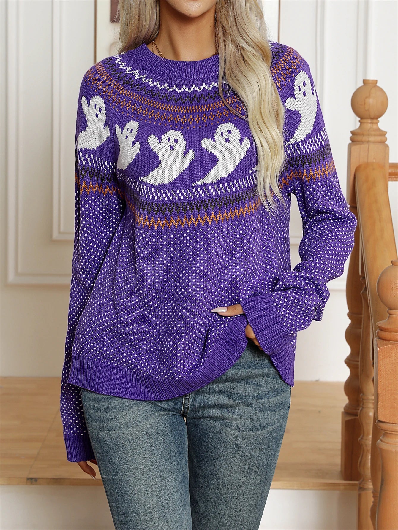 Ghost Halloween Sweaters