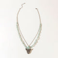 Spirit of the Plains Necklace in Moon Silver