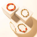 Myra Sunset Aire Stack Bracelet in Golden Flame