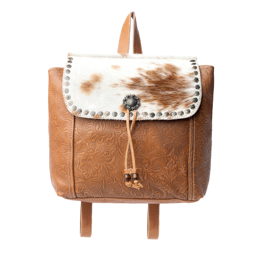 Classic Carvings  Leather & Hairon Bag