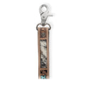 Oregon Way Hand-tooled Leather Key Fob