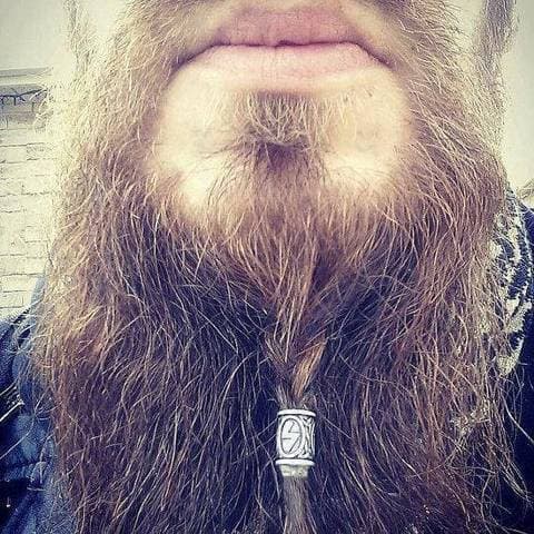 Vikings Rune Beard & Hair Beads Set